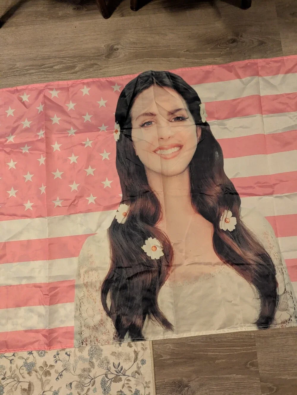 Lana Del Rey Wall Tapestry Flag